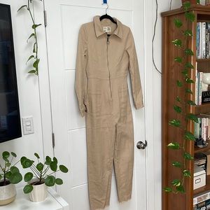 Jackson Rowe coverall boiler suit in stone